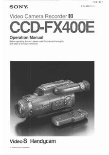 Blaupunkt CR 8350 manual. Camera Instructions.